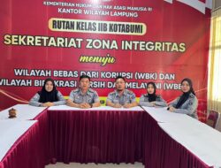 Rutan Kelas IIB Kotabumi Ikuti Entry Meeting Pemeriksaan Interim Laporan Keuangan Kemenkumham 2024
