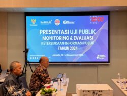 Pemerintah Provinsi Lampung Ikuti Tahapan Uji Publik Monitoring dan Evaluasi Keterbukaan Informasi Publik Tahun 2024