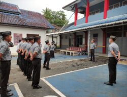Apel Pagi Pegawai Rutan Sukadana, Jadi Indikator Kedisiplinan Seluruh Jajaran