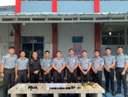 Mewujudkan Program Akselerasi Menteri Imigrasi dan Pemasyarakatan, Rutan Sukadana Gelar Razia Insidentil