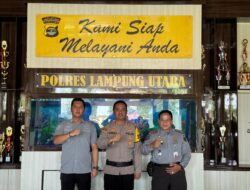 Rutan Kotabumi Jalin Silaturahmi dan Koordinasi Dengan Polres Lampung Utara