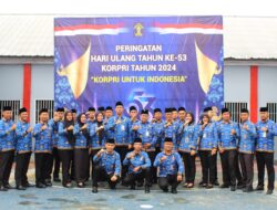 Rutan Kotabumi Gelar Upacara Peringatan Hari Korpri ke-53