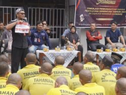 Ratusan Warga Binaan Rutan Pemalang Laksanakan Sosialisasi Pilkada Serentak