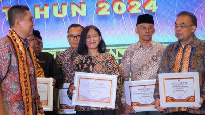Itera Kembali Raih Predikat Informatif Anugerah Keterbukaan Informasi Publik Provinsi Lampung
