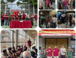 Lapas Kelas I Palembang Bersama APH Laksanakan Penggeledahan Blok Hunian Warga Binaan