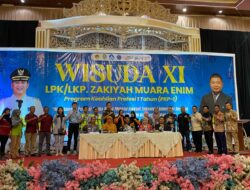 Lapas Muara Enim Hadirin Wisuda Program Keahlian Profesi LKP/LPK Zakiyah