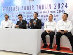 Hadiri Refleksi Akhir 2024, Kanwil Kemenkumham Lampung Dukung Transformasi Layanan Kemenkum Berbasis Digital