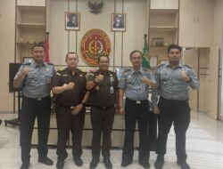 Pererat Sinergi Dengan APH, Kalapas Mukhlisin Fardi Silaturahmi ke Kejari Muara Enim