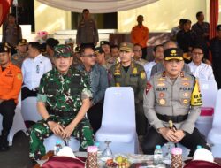 Danrem 043/Gatam Hadiri Apel Gelar Pasukan Pengamanan Nataru dan Cek Pelabuhan Bakauheni