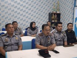 Waspada Libur Natal dan Tahun Baru, Kalapas Muara Enim Ikuti Arahan Direktur Pengamanan