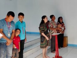 Penuh Khidmat, Warga Binaan Umat Nasrani Rutan Sukadana Gelar Ibadah Kebaktian Sambut Hari Raya Natal 2024