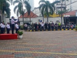 KAI Divre IV Tanjungkarang Gelar Pasukan Sambut Libur Natal dan Tahun Baru 2025