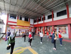 Rutan Kotabumi Gelar Olahraga Pagi Bersama Untuk Jaga Kebugaran Pegawai