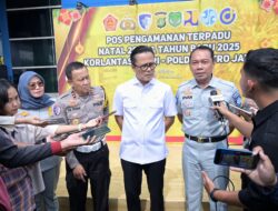 Wamen BUMN, Kakorlantas Polri dan Dirut Jasa Raharja Pantau Arus Mudik Nataru dari Command Center KM 29 Tol Jakarta-Cikampek
