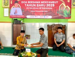 Sambut Tahun Baru 2025, Rutan Sukadana Dengan Muhasabah dan Doa Bersama