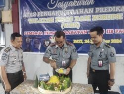 Lapas Kelas IIB Pati Gelar Acara Tasyakuran Untuk Merayakan Pencapaian Besar Dalam Peroleh Predikat WBK 2024