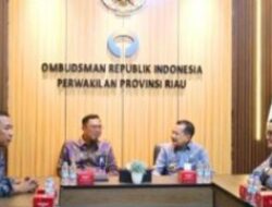 Jalin Silaturahmi dan Tingkatkan Pelayanan, Kakanwil Kemenkum Riau Sambangi Ombudsman RI Perwakilan Riau