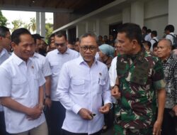 Danrem 043/Gatam Hadiri Rapat Koordinasi Bidang Pangan Bersama Menko Bidang Pangan RI