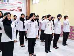 Lapas Perempuan Pangkalpinang Ikuti Kegiatan Apel Bersama Awal Tahun 2025