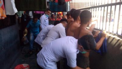Rutan Kelas IIB Krui Laksanakan Razia Kamar Hunian Warga Binaan