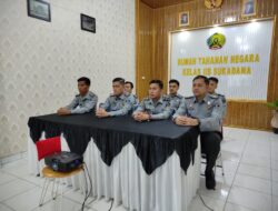 Berikan Pengarahan, Plt Kakanwil Ditjenpas Lampung Zulkarnain Tekankan Komitmen Bersama Dalam Masa Transisi