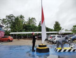 Bangkitkan Nasionalisme, Rutan Sukadana Laksanakan Pengibaran Bendera Negara Setiap Hari