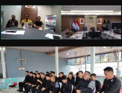 Jajaran Rutan Kelas IIB Sukadana Ikuti Arahan Perdana Direktur Jenderal Pemasyarakatan