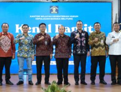 Kanwil Kemenkum Babel Gelar Kenal Pamit Kepala Divisi