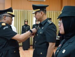 Lantik 8 Pejabat, Kakanwil M Ikmal Idrus Ingatkan Tanggung Jawab dan Peningkatan Kualitas Kerja