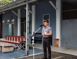 Apel Pagi Pegawai, Karutan Sukadana : Berikan Kinerja dan Pelayanan Terbaik Untuk Masyarakat