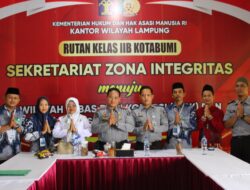 Rutan Kelas IIB Kotabumi Perkuat Sinergi dan Silaturahmi Dengan Kementerian Agama Lampung Utara