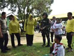 Ketua Yayasan Kartika Jaya Koordinator Korem 043 Cabang II Sriwijaya Buka Latihan Dasar Kepimimpinan Siswa