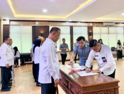 Karutan Farizal Antony Ikuti Pencanangan Pakta Integrtas dan Penandatanganan Perjanjian Kinerja