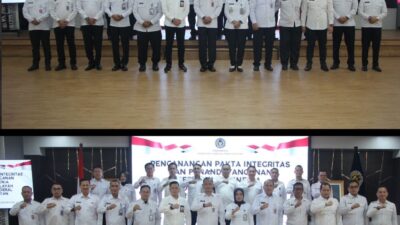 Kakanwil Lantik Pejabat Manajerial Kantor Wilayah Pemasyarakatan Lampung