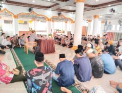Pengajian Tausyiah Agama Rutan Kotabumi Bahas Hikmah Dari Peristiwa Isra Miraj