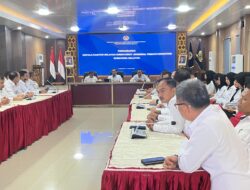 Kalapas Muara Enim Ikuti Pengarahan Kakanwil Ditjen Pas Sumsel