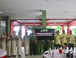 Korem 043/Gatam Laksanakan Program Unggulan Kodam II/Swj Dapur Masuk Sekolah