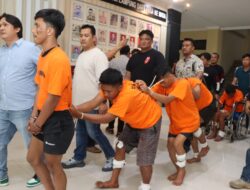 Dua Pucuk Senpi Rakitan Disita, Polresta Bandar Lampung Ringkus Komplotan Pelaku Spesialis Curanmor