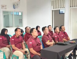 Lapas Kelas IIA Kotabumi Ikuti Pelaksanaan Sosialisasi Penyampaian Surat Edaran Pantau Imipas