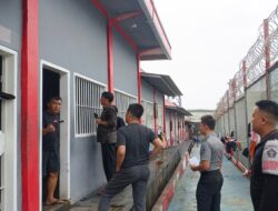 Cek Keamanan dan Ketertiban Lapas Kotabumi Pastikan Tidak Ada Gangguan