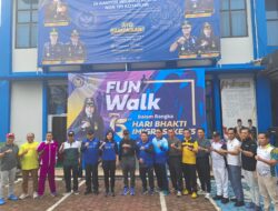 Rutan Kotabumi Ikuti Fun Walk Peringati Hari Bhakti Imigrasi ke-75