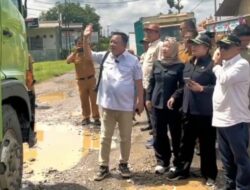 Komisi IV DPRD Lampung Sidak Sejumlah Ruas Jalan Di Lampung Tengah
