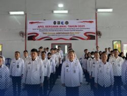 Kalapas Narkotika Bandar Lampung Beserta Jajaran Ikuti Ikuti Apel Bersama 2025