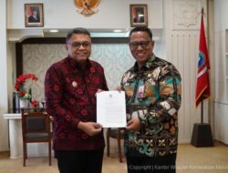 Kakanwil Kemenkum Maluku Audiensi Dengan Pj Walikota Ambon Bahas Sinergi Pembentukan Desa Sadar Hukum