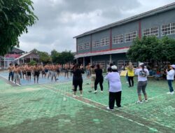 Berikan Perawatan Jasmani, Rutan Sukadana Gelar Senam Pagi Bagi Warga Binaan