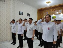 Rutan Sukadana Ikutk Apel Bersama, Wakil Menteri Hukum Tegaskan Sinergi Dalam Mendukung Visi Besar Menuju Indonesia Emas 2045