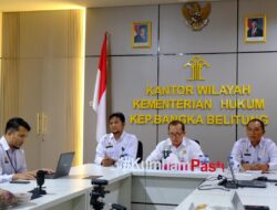 Kemenkum Babel Sosialisasikan Paralegal Justice Award 2025 Kepada Para Kades dan Lurah se-Bangka Belitung