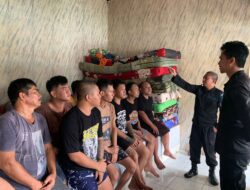 Petugas Rutan Sukadana Laksanakan Salam Pemasyarakatan Sebagai Langkah Deteksi Dini Cegah Gangguan Keamanan dan Ketertiban