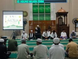Lapas Muara Enim Hadiri Peringatan Isra Mi’raj 1446 H 2025 di Masjid Agung Muara Enim