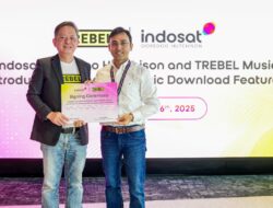 Indosat Ooredoo Hutchison dan TREBEL Music Hadirkan Fitur Download Musik Berbasis AI